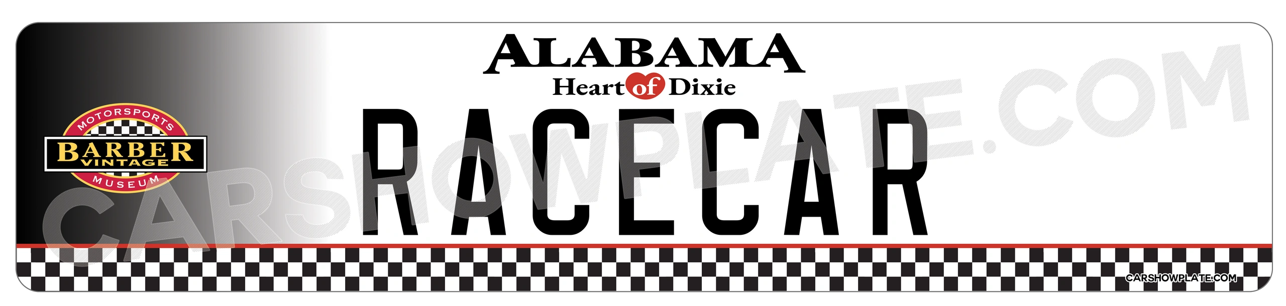 Alabama Euro License Plate - Image 2