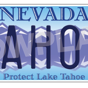 Nevada Euro License Plate