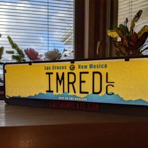 New Mexico Euro License Plate