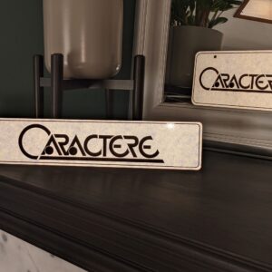 Caractere Logo Euro Plate -or- US Plate