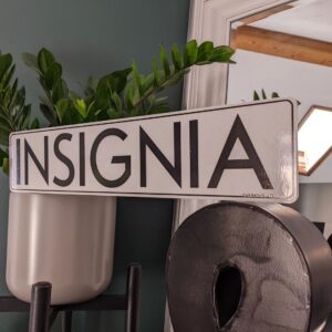 Opel / Vauxhall Insignia Logo Euro Plate -or- US Plate