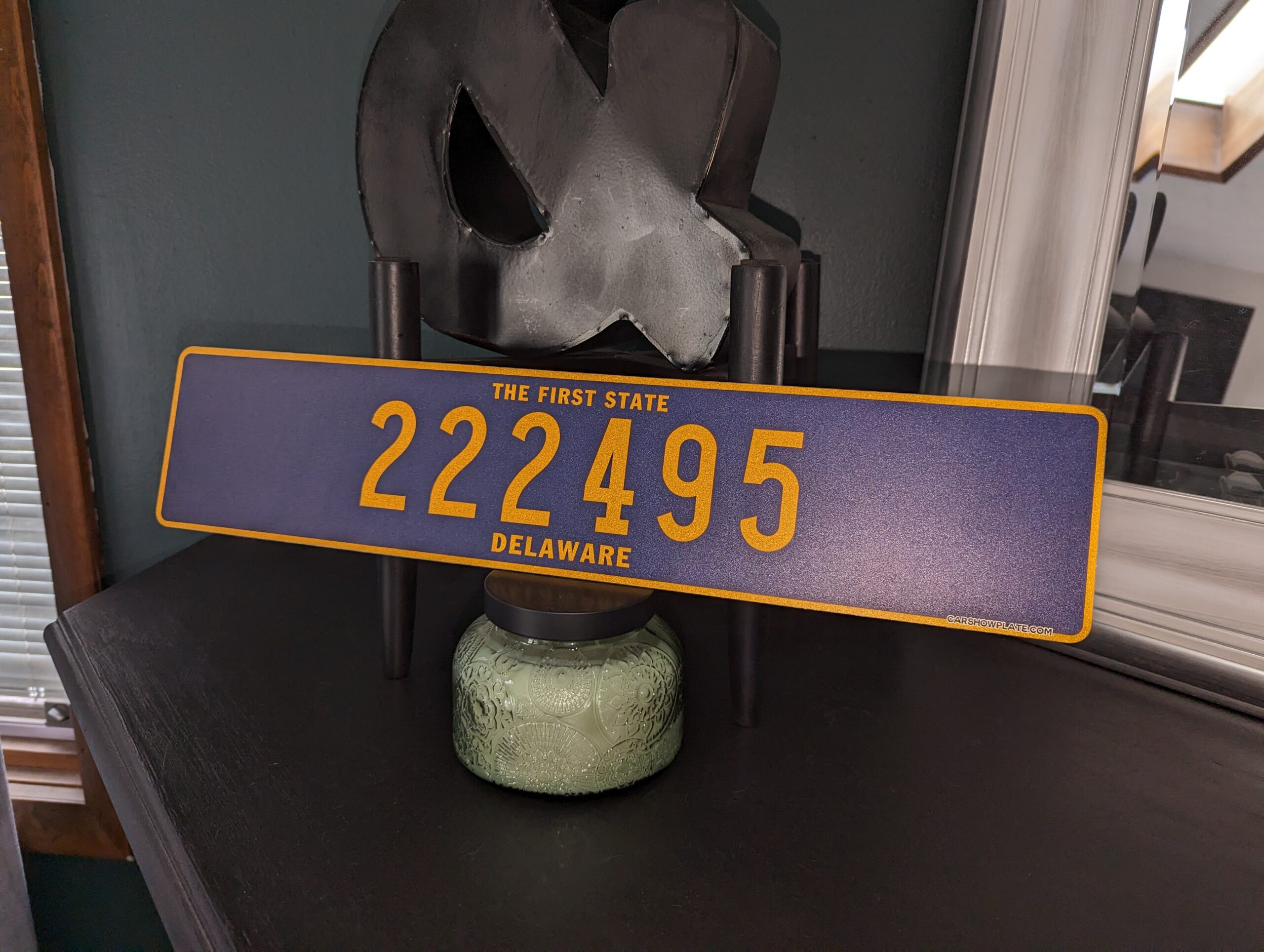 Delaware Euro License Plate - Image 2