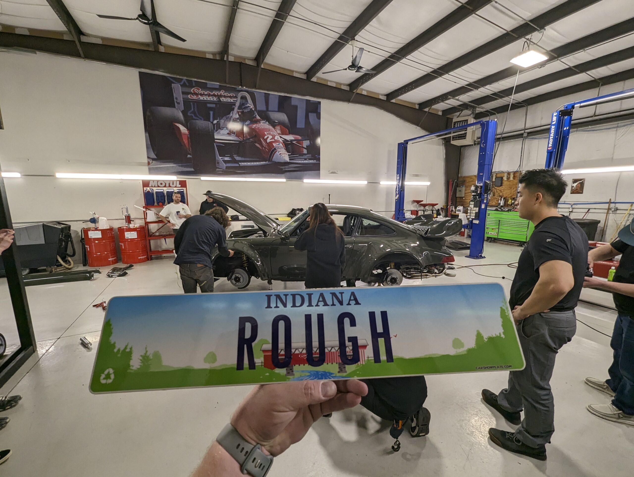 Indiana Euro License Plate - Image 5