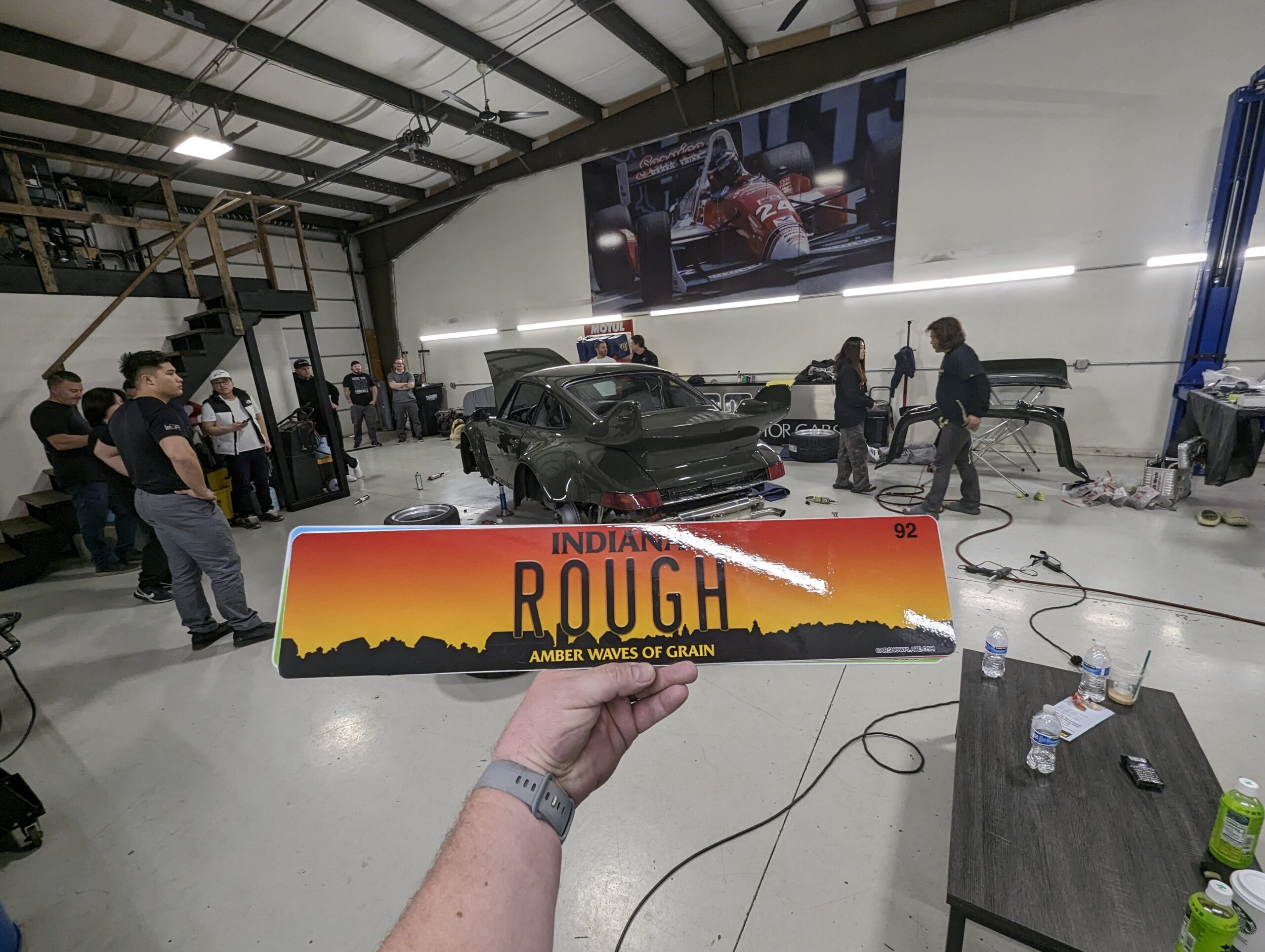 Indiana Euro License Plate - Image 4