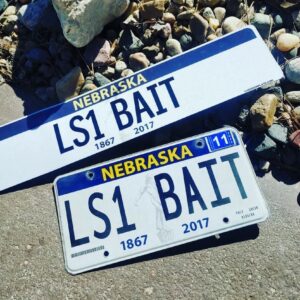 Nebraska Euro License Plate